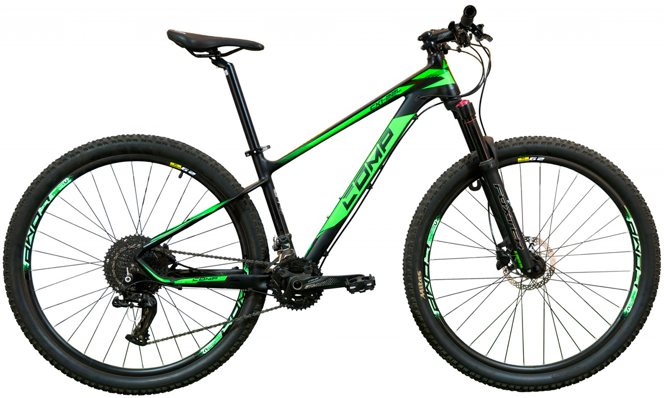 Фотографія Велосипед COMP HARVARD 29" (2020) 2020 Чорно-зелений